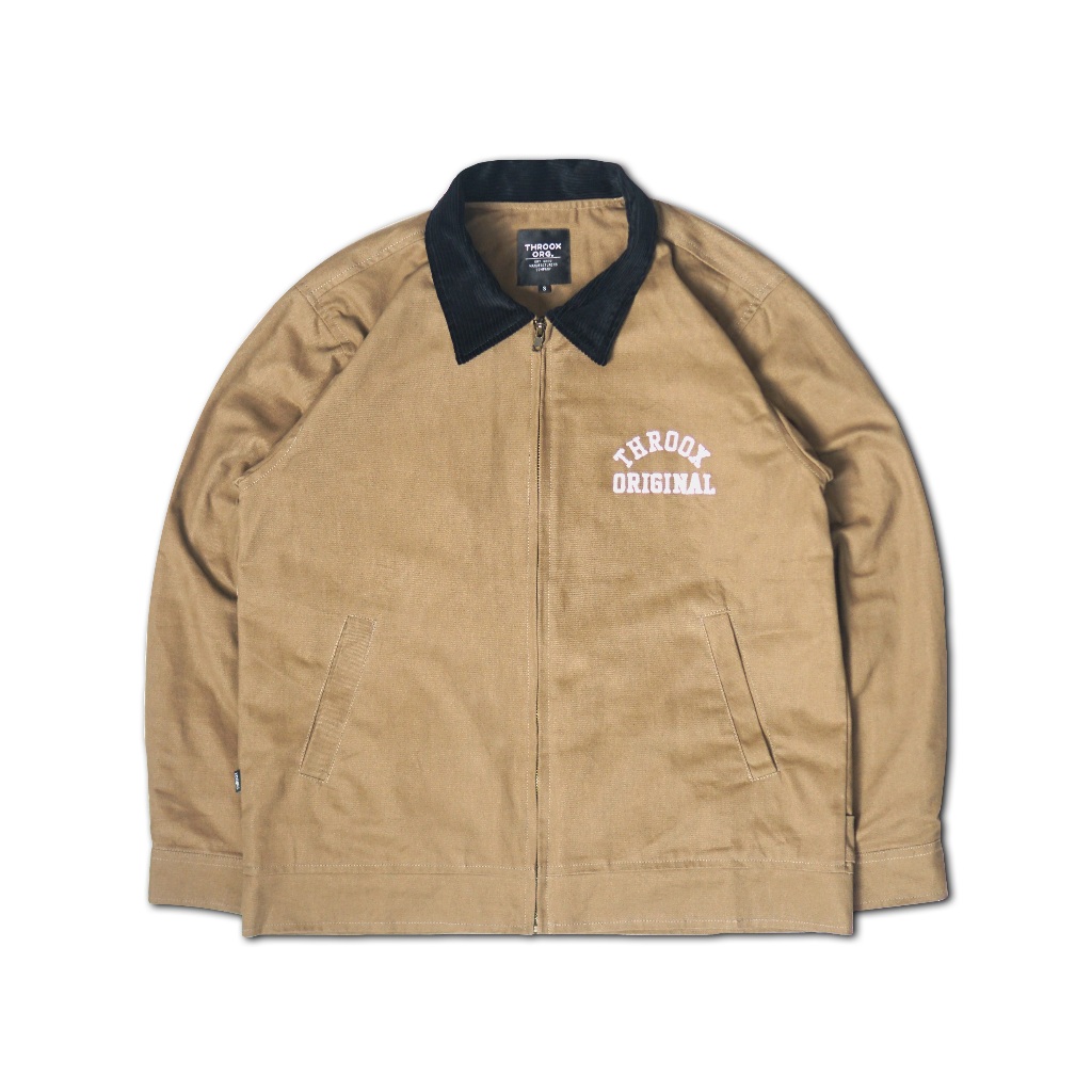 Throoxoriginal Deck Jacket Metrim Mocca || Deck Throox