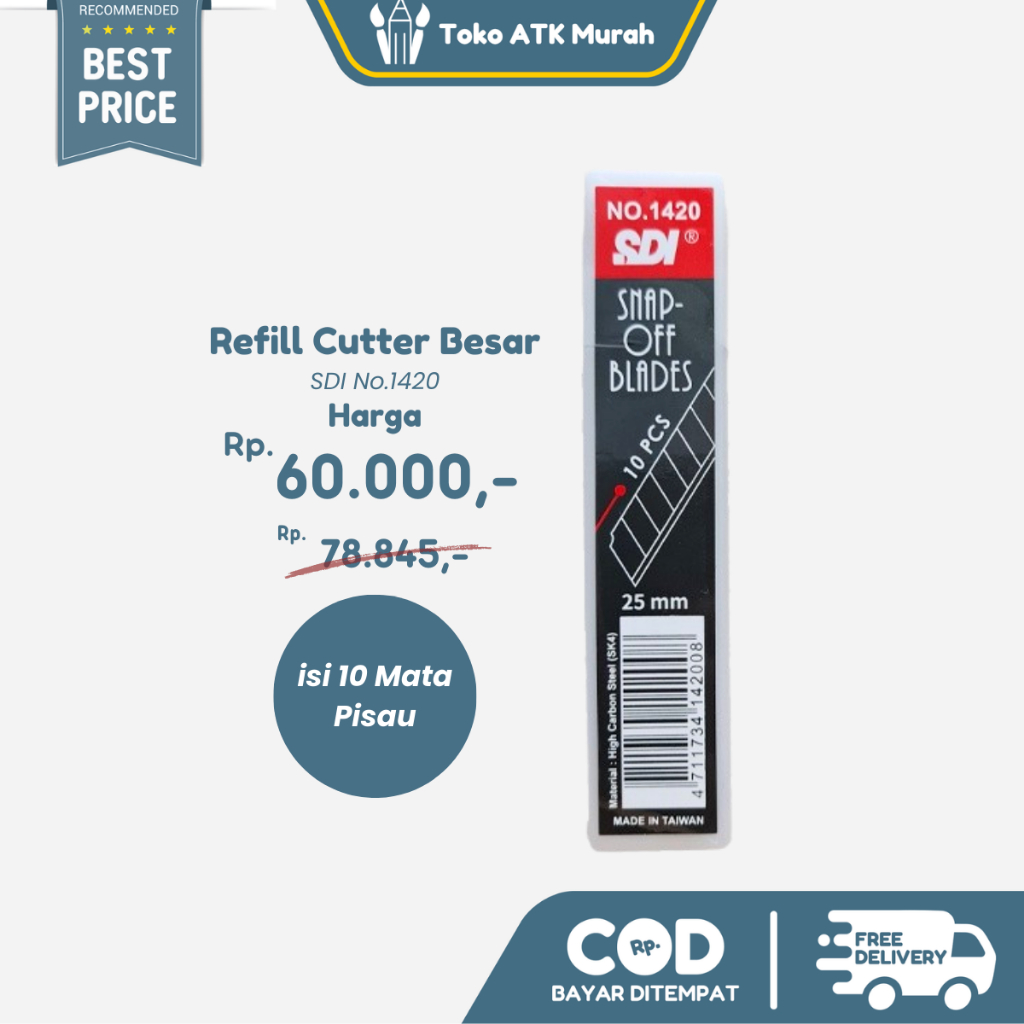 

Refill Cutter SDI 1420 / Refill 0445