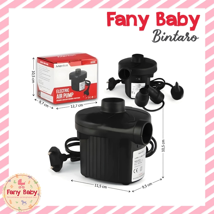 MERITON ELECTRIC AIR PUMP MERITON-66666 / POMPA LISTRIK