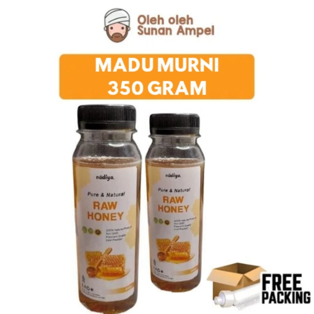 

MADU MURNI 350 GRAM 100% Produk Orinigal Aman Untuk Kesehatan Tubuh Madu Murni Asli