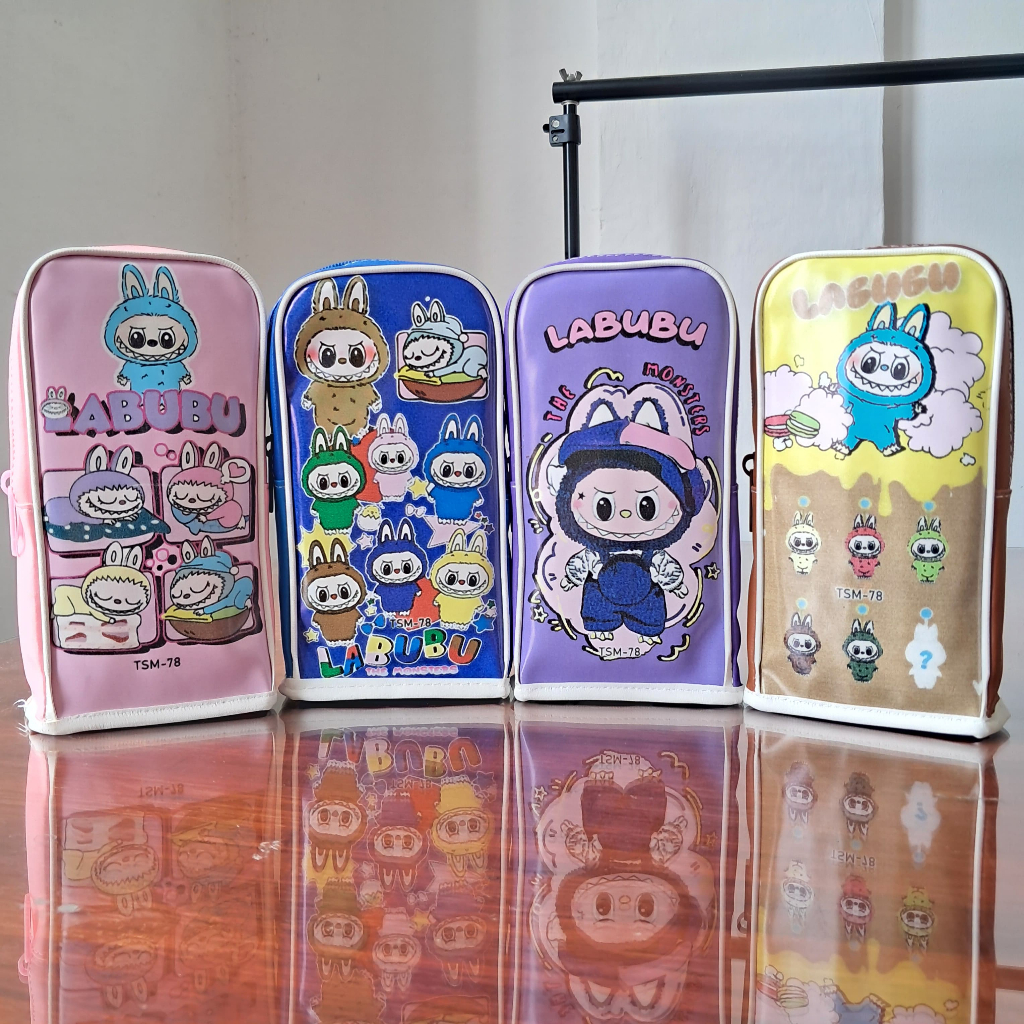 

1 Pcs Tempat Pensil Kain Karakter / Tempat Pensil Kain Fancy / Tempat Pensil Kain