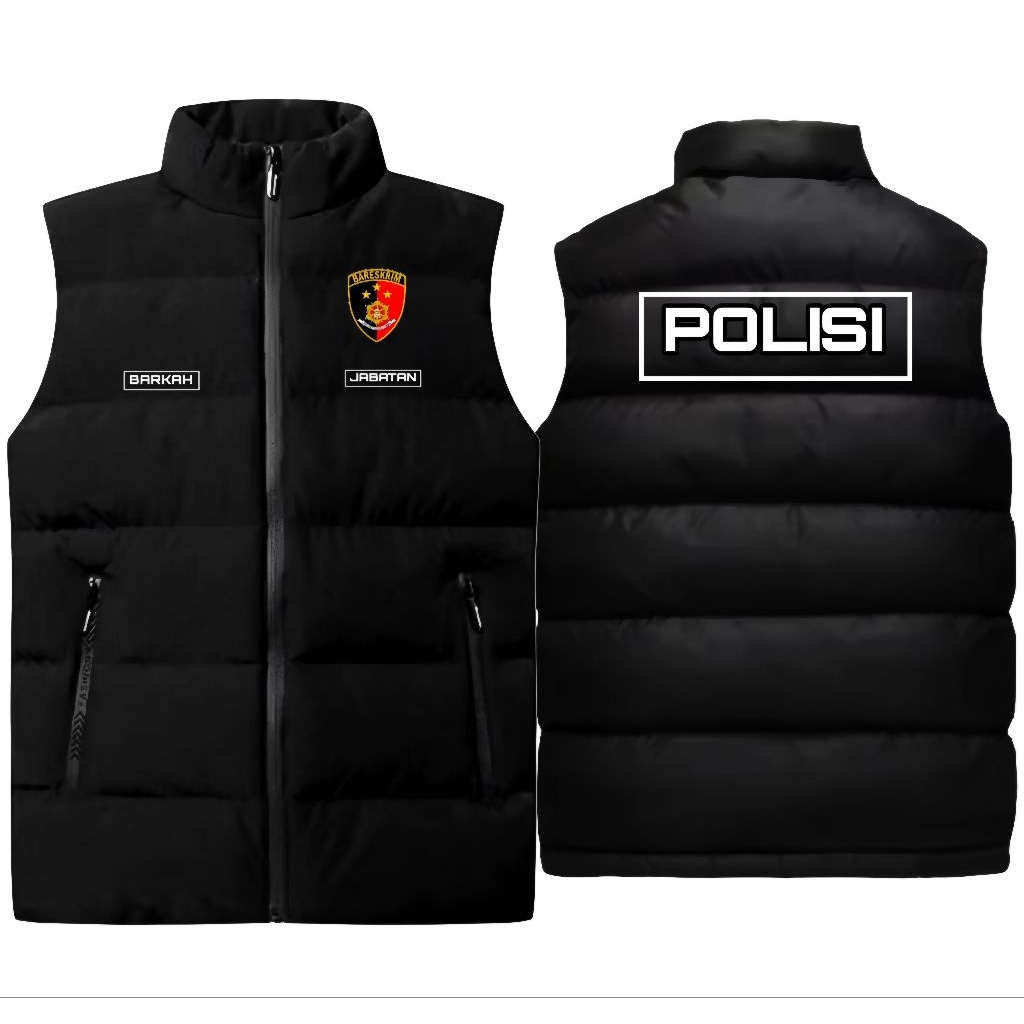 Rompi gelembung polisi rompi reskrim custom