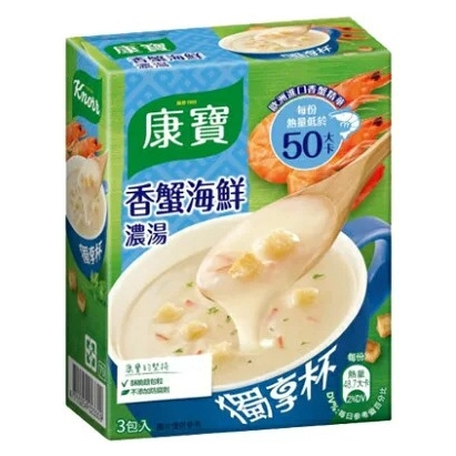 

Knorr soup cup cream rasa seafood / jamur