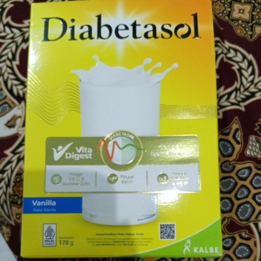 

diabetasol vanila 170 gram