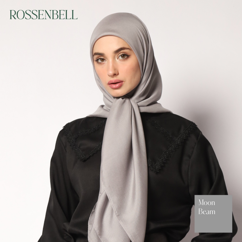 Rossenbell - Ultra Delicate Paris - Hijab Square Premium Ultrafine Paris - Bahan Adem dan ringan - M