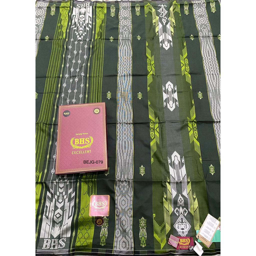 MEWAH Sarung BHS JGO JSK JGP JGP EXCELLENT GOLD SILVER Jacquard