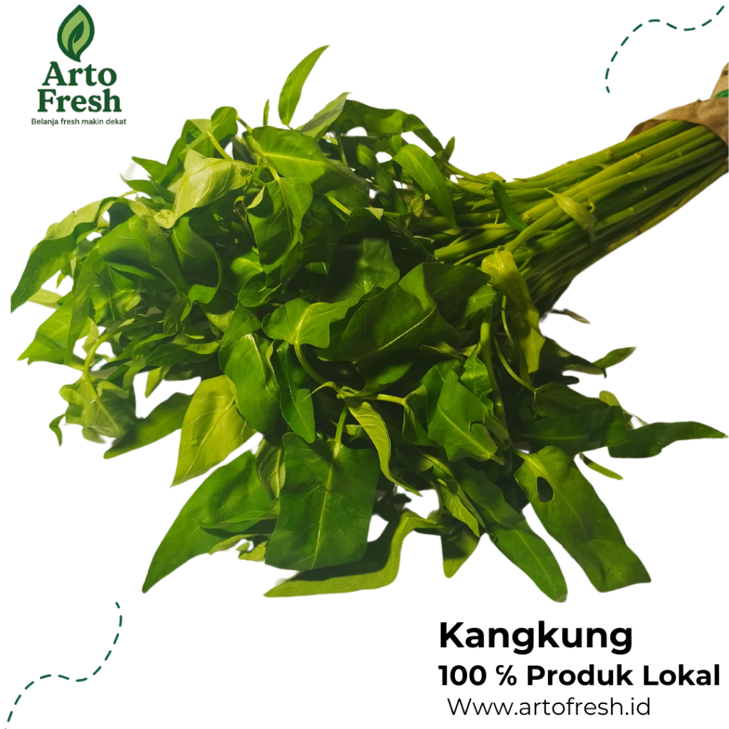 

Kangkung Segar, ArtoFresh Pack 250 gram