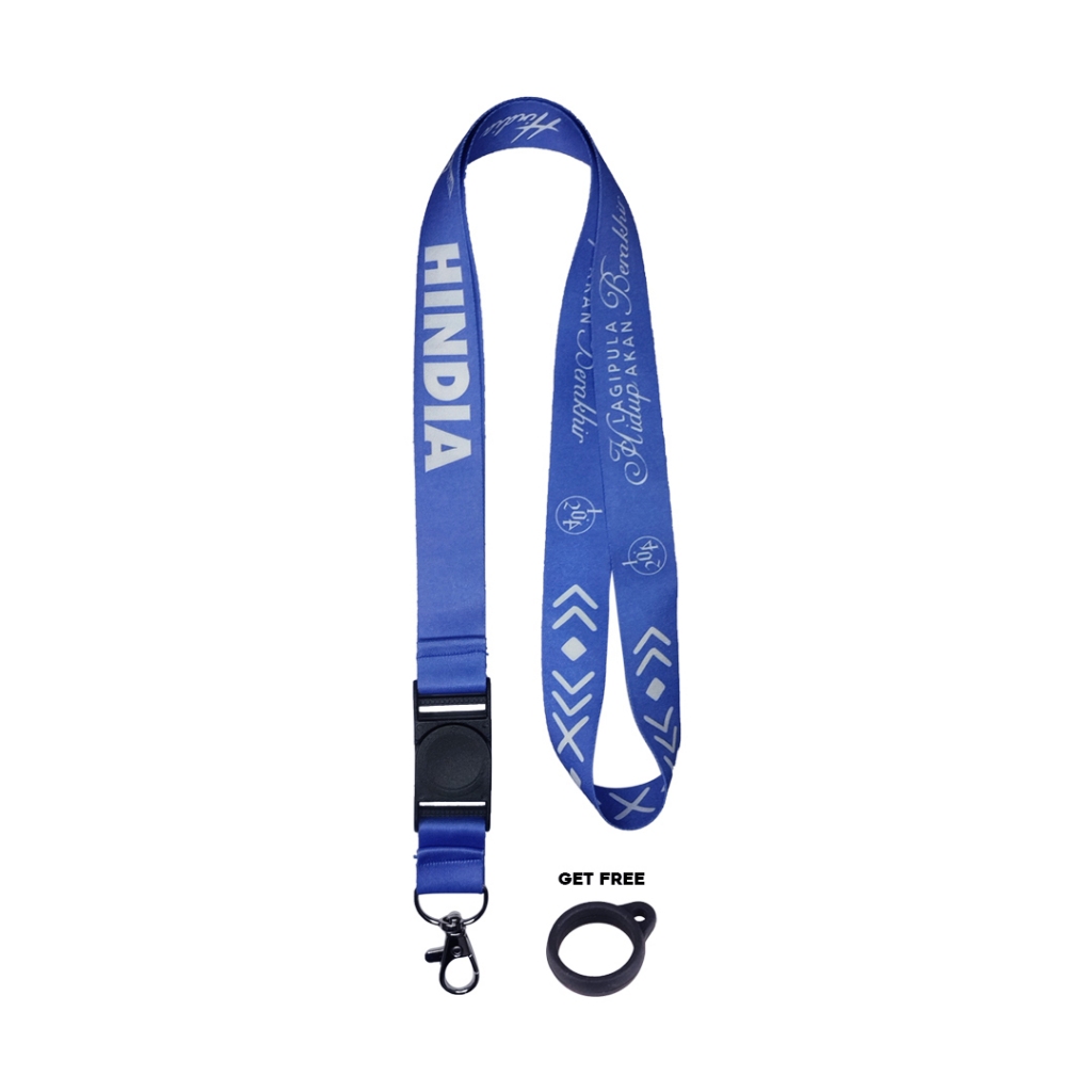 

Hindia - Blue Lanyard | Gantungan Id Card | Tali Lanyard | Lanyard Hindia | Id Card | Lanyard Band