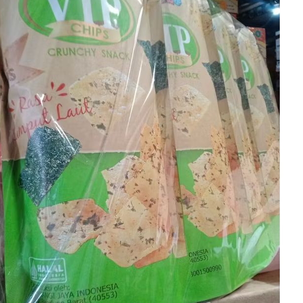 Snack VIP rasa rumput laut/ sapi panggang