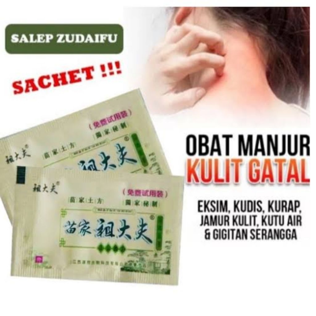 Cream Zudaifu sachet.