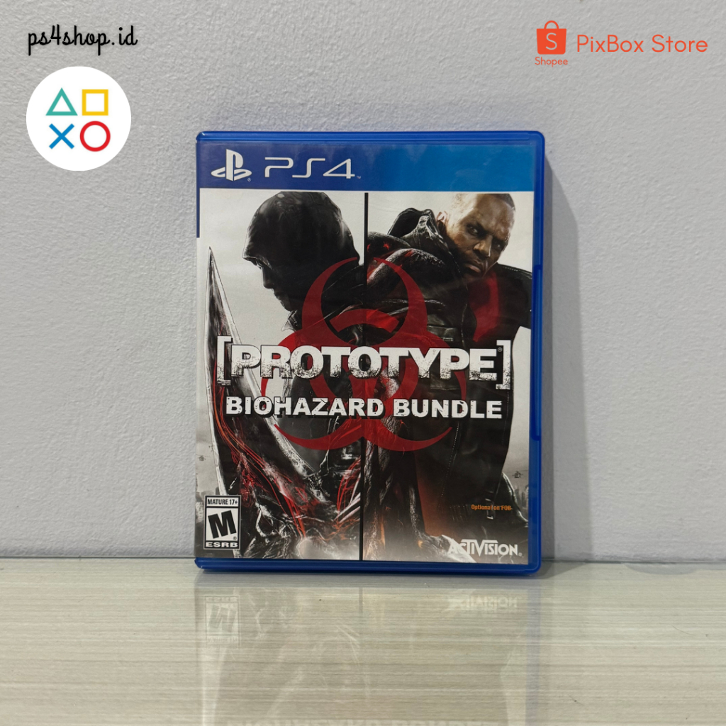 BD Kaset PS4 Prototype Biohazard Bundle Bekas Second Original | Game Action Mutan Seru PlayStation