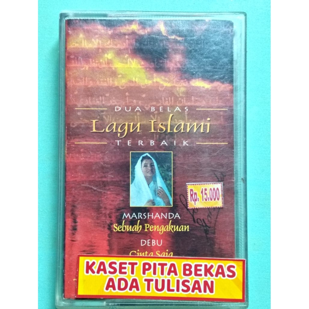 kaset pita bekas sholawat Marshanda