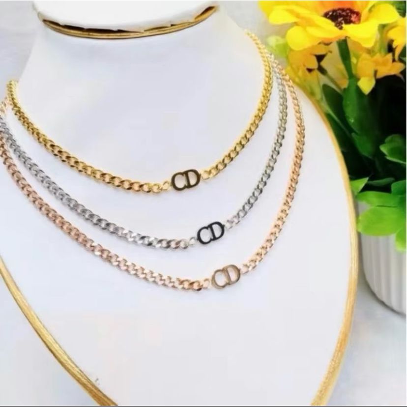 Kalung Rantai Wanita Anti  Karat