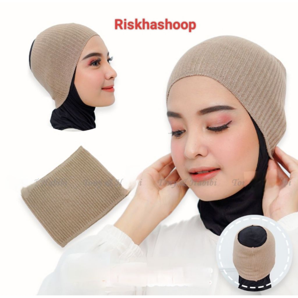 Inner bandana Daleman krudung Bando polos