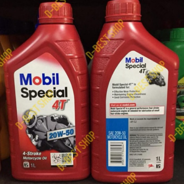 Oli mesin motor MOBIL1 20w/50 - 1 liter