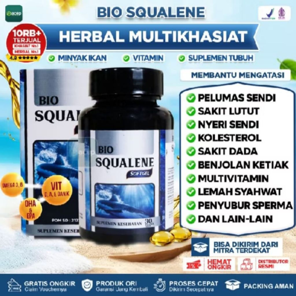 Bio Squalene 100% original