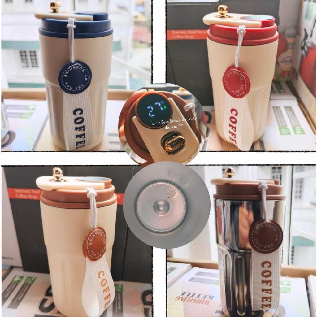 Tumbler Suhu tahan panas dingin 6-8 jam tumbler kopi