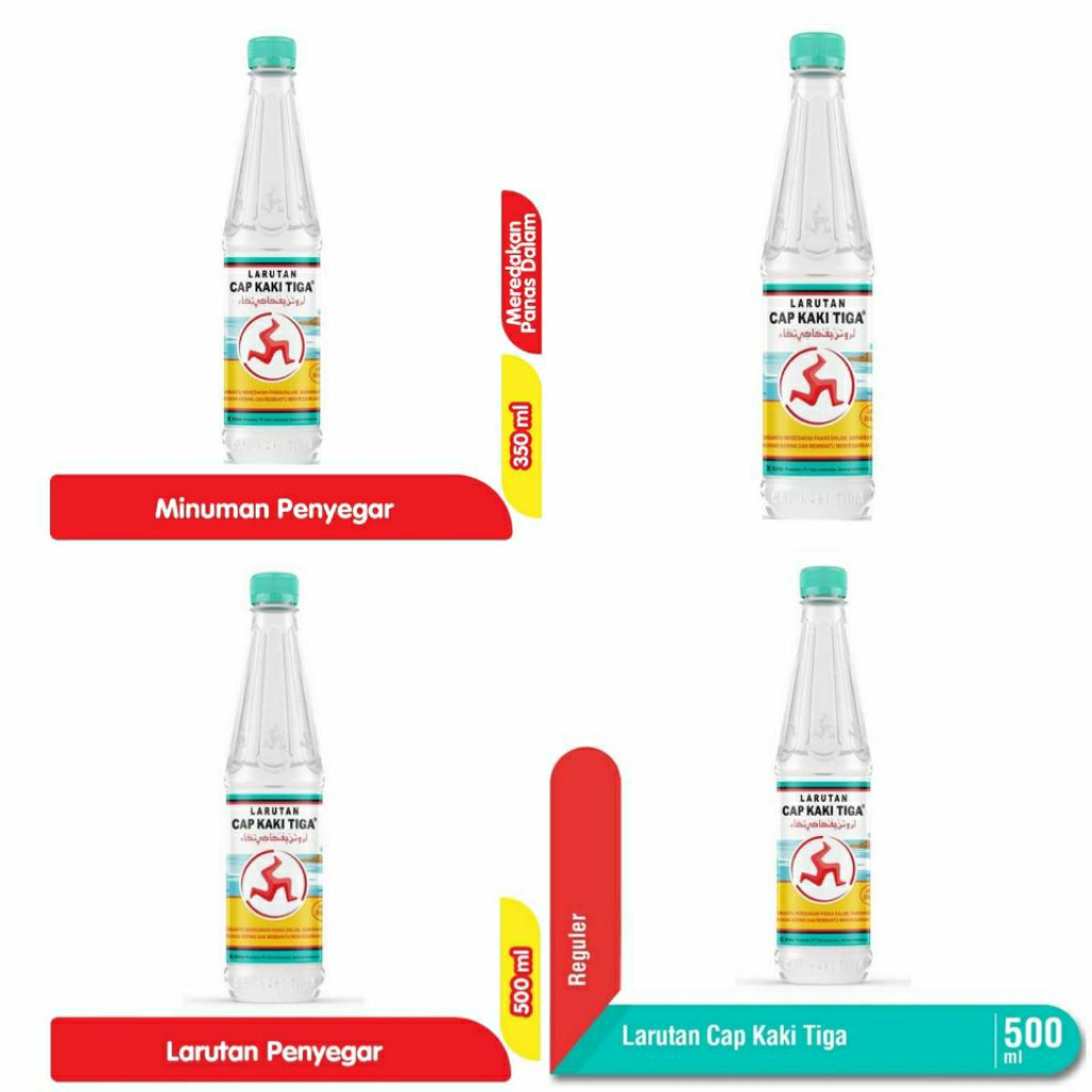 

Cap Kaki Tiga Larutan Penyegar 340ml/500ml