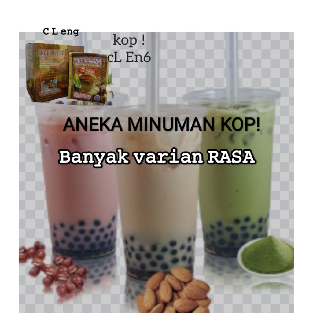 

bubuk minuman terlaris clingclieng isi 10 rasa kopi