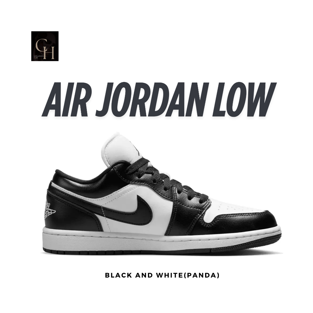 Air Jordan 1 Low  Black and white (Panda) 2023