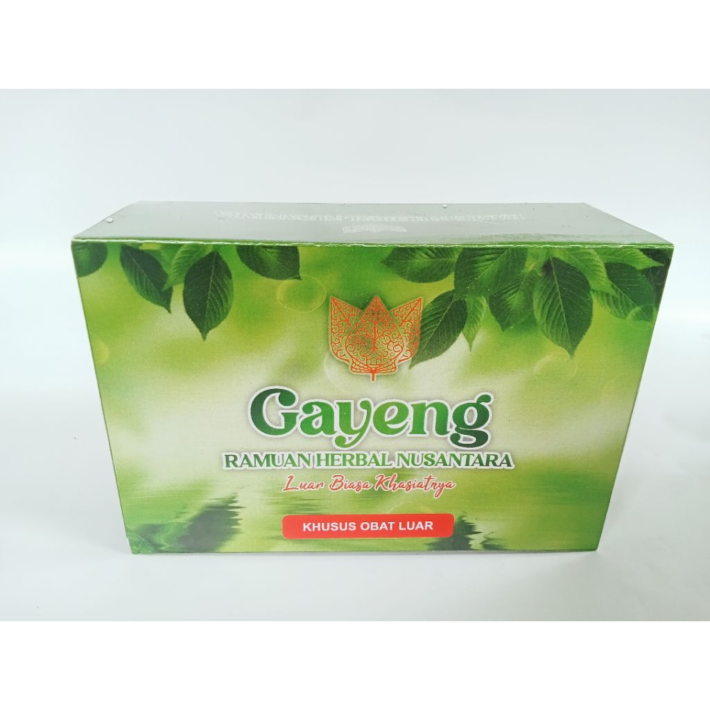 

Gayeng Herbal Nusantara ( box isi 5 sacset )