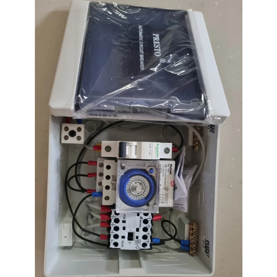 Hemat Paket Panel Listrik Kontrol Lampu Otomatis dengan Timer