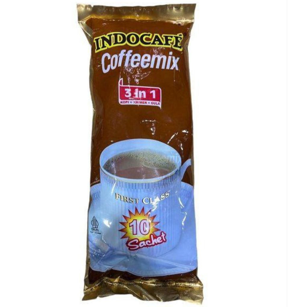 

INDOCAFE COFEE MIX SERENCENG ISI 10 PCS