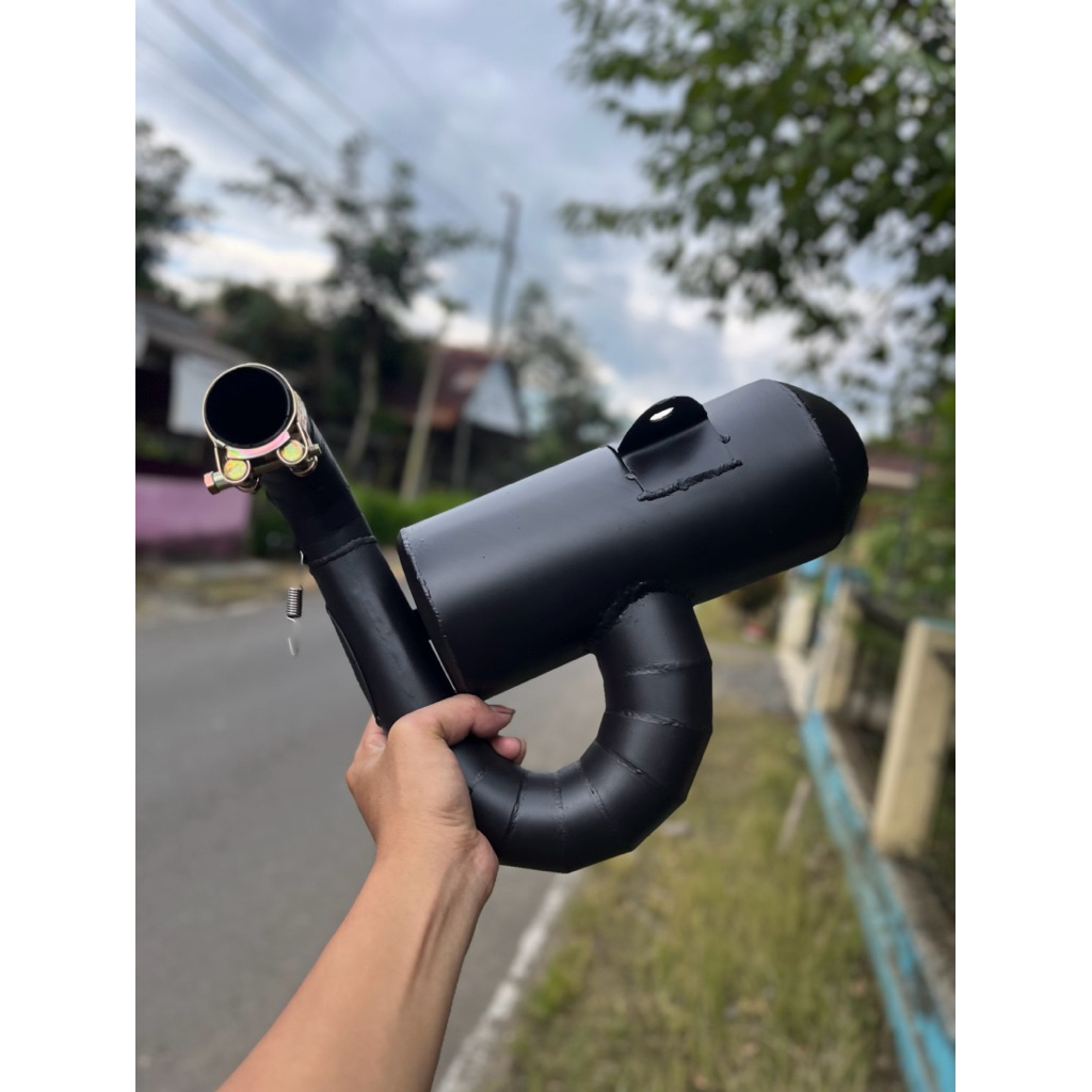 Knalpot Vespa PX Excel PS Super Sprint Type LB Rocket By KY26