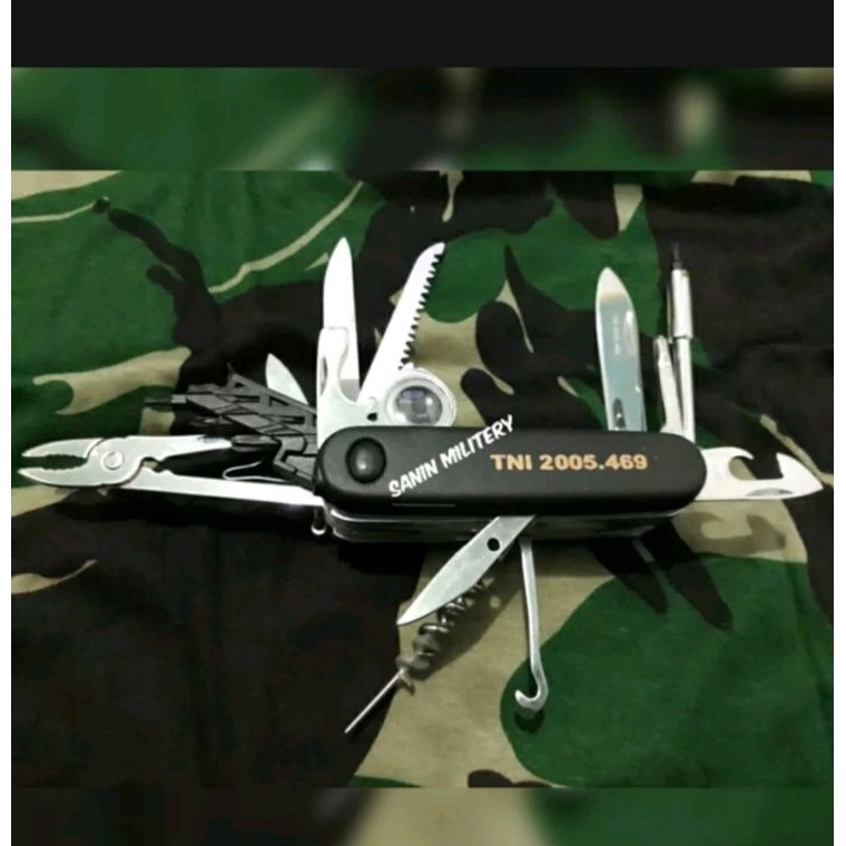 KODE K63I Survival kit Serbaguna Jatah TNI  Survival kit  Pisau lipat Jatah TNI