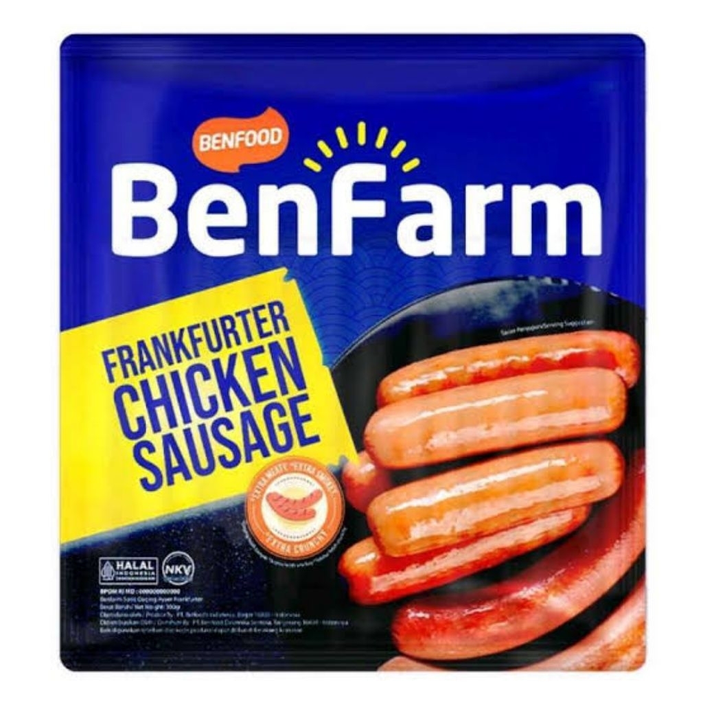 

Chicken Cheese Frankfurter benfarm
