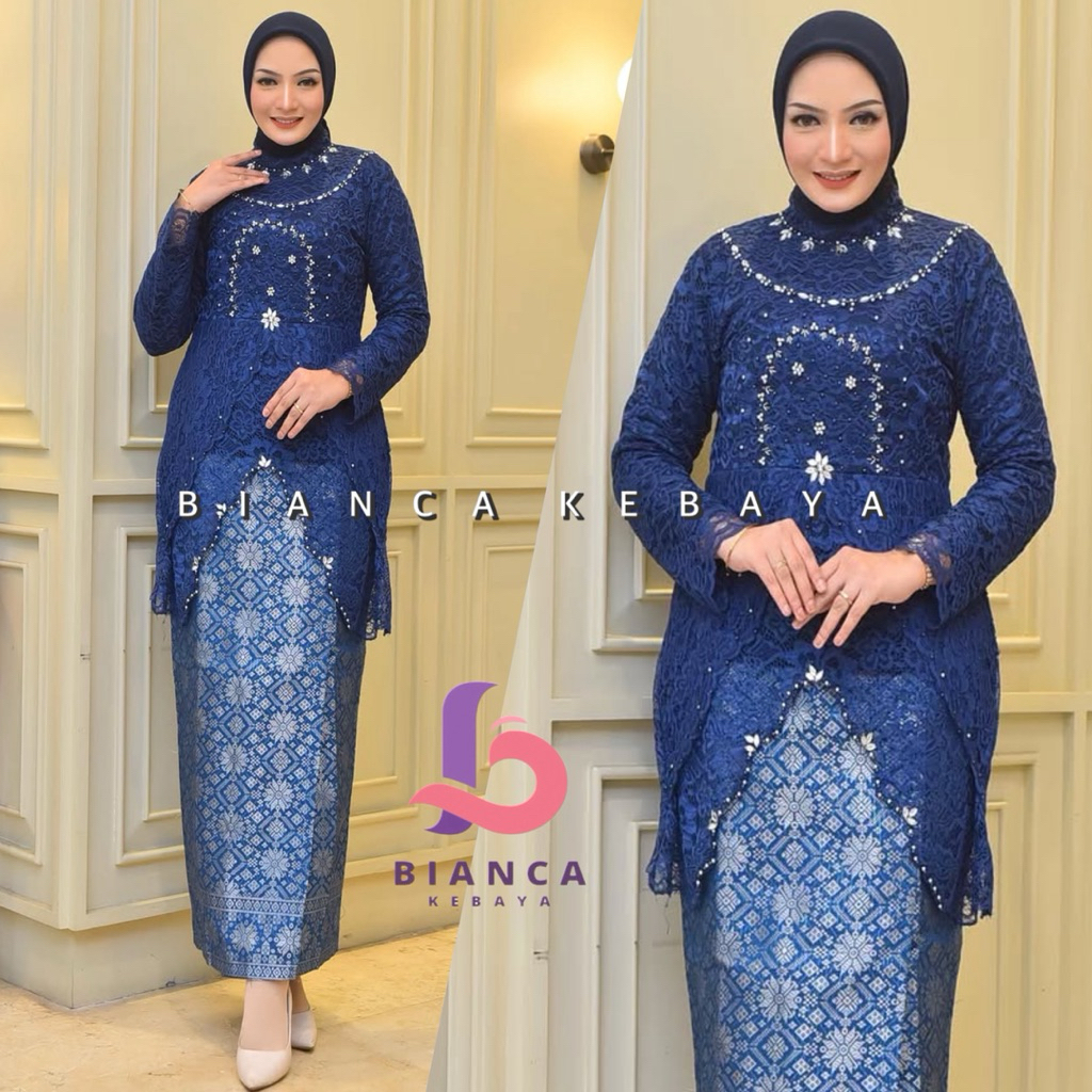 Set Kebaya Brukat Modern - Kebaya Payet Modern - Kebaya Modern - Kebaya Wisuda Modern - Kebaya Pesta
