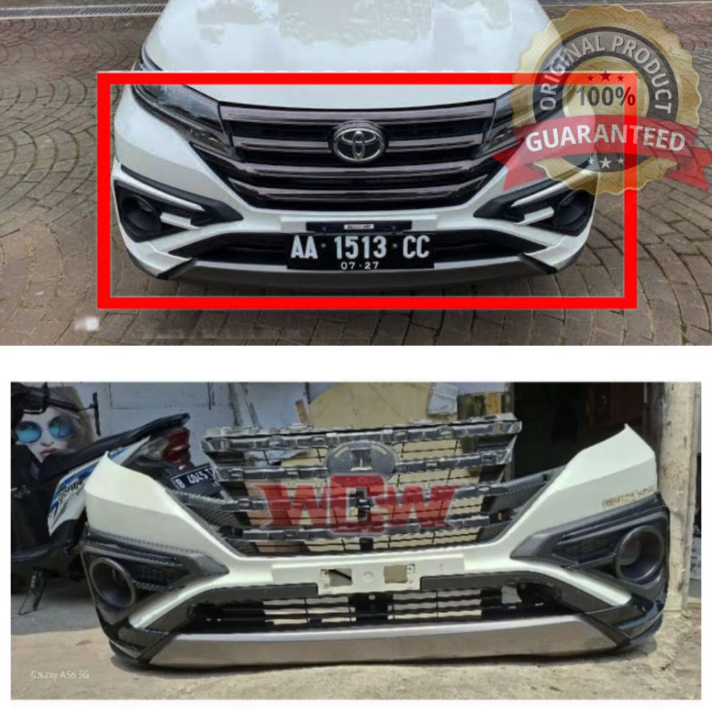 bumper bemper depan toyota rush terios GR sport 2018 2019 2020 Original copotan fullset