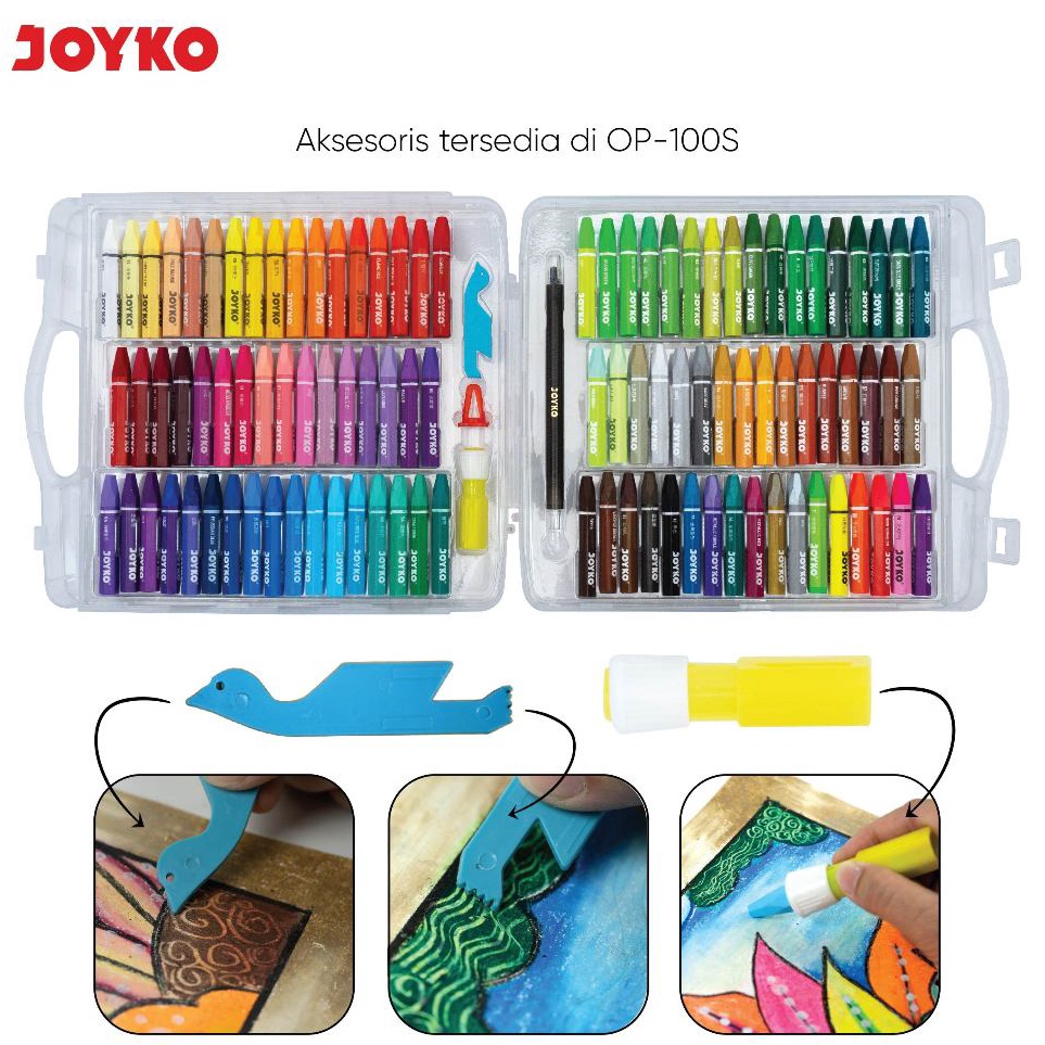 

KODE J5I Joyko Crayon Oil Pastel 1 Colours Krayon Minyak Joyko 1 Warna OP1S