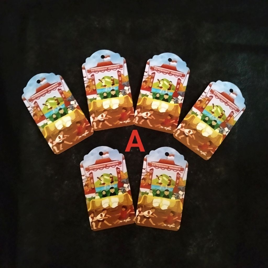 

Hang Tag 17 Agustus dan Label 17 Agustus untuk hampers souvenir tema Dirgahayu Kemerdekaan Republik Indonesia