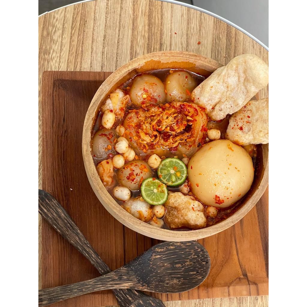 

Baso aci ayam suwir mercon // boci ayam suir pedas