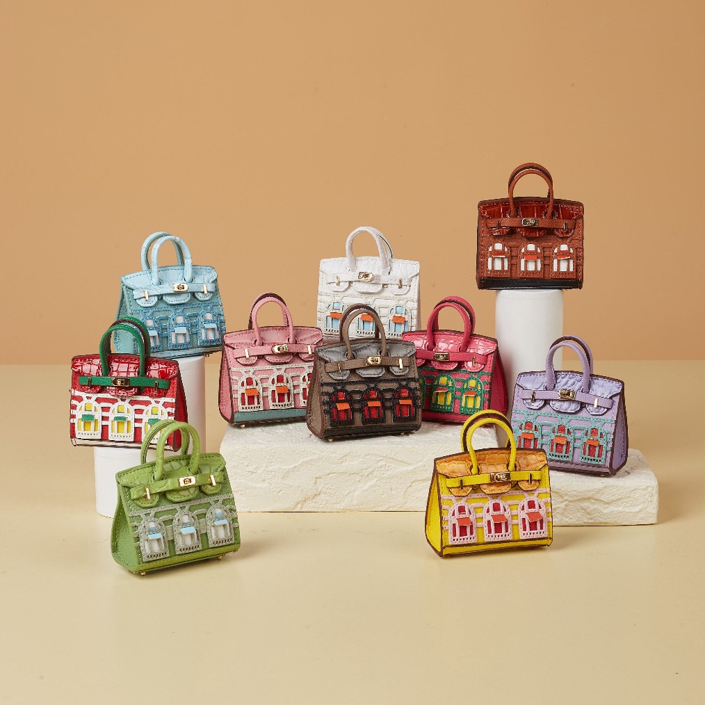 Anonymous Be Be Charm LeatherOstrich LeatherLizard LeatherDenim GHW No Brand KODE V3O9