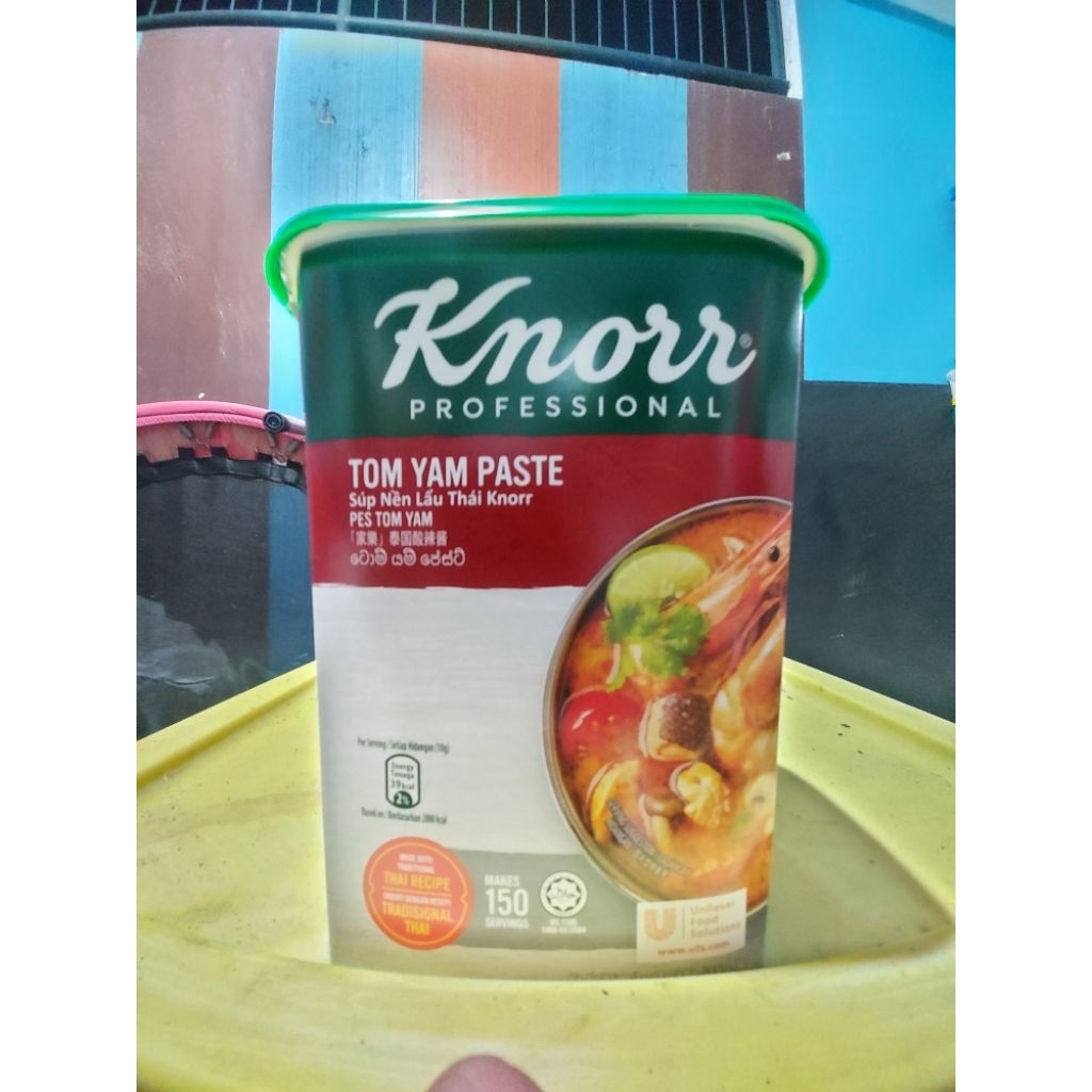 

Knorr Tom Yam Paste 1.5kg Knorr Professional Tom Yam Paste Thai Recipe Traditional Thai