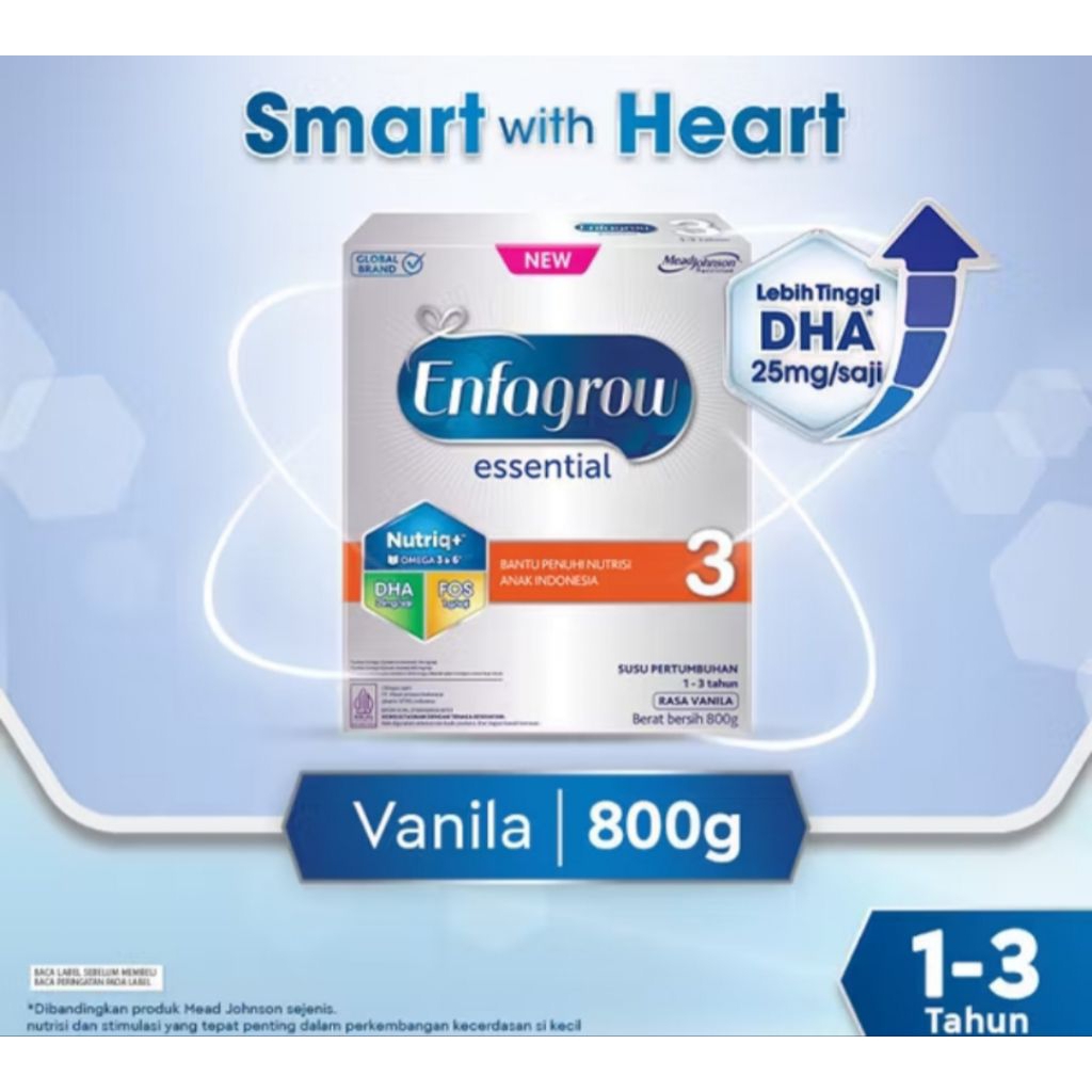 

enfagrow 3 vanila 800gram