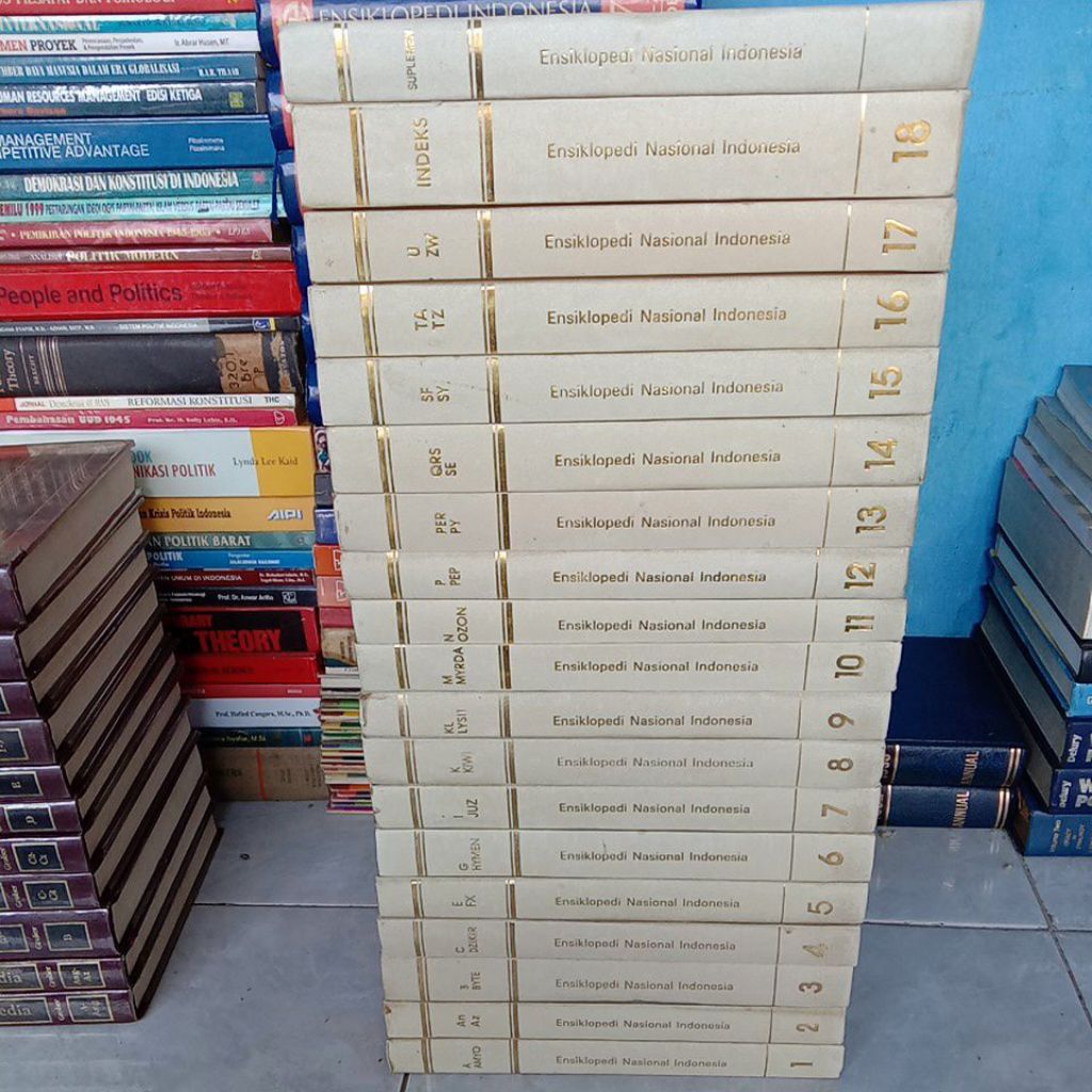 SATU SET ENSIKLOPEDI NASIONAL INDONESIA ORIGINAL