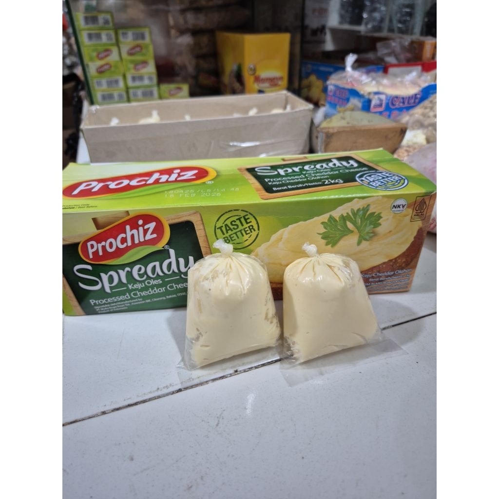 

Keju oles prochiz spready repack 100 gram
