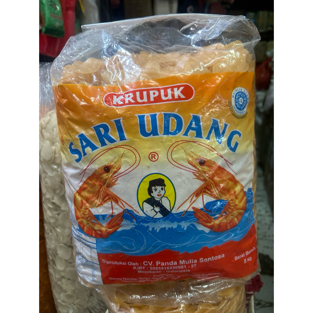 

Kerupuk Udang Sari Udang Unyil 1 bal 5kg