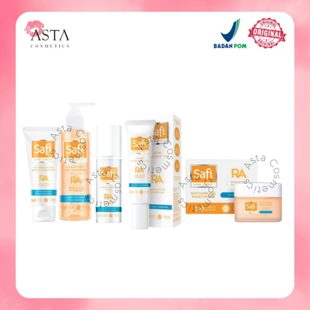 Safi Acne Expert All Series/berminyak /berjerawat /foam /toner/serum/moisturizer /obat totol/perawat