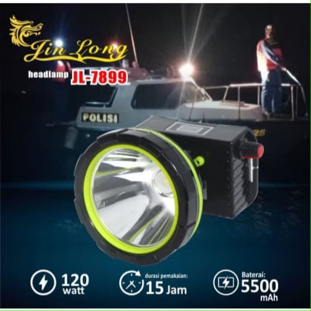 SENTER KEPALA JIN LONG LED LASER JL-7899 120WATT