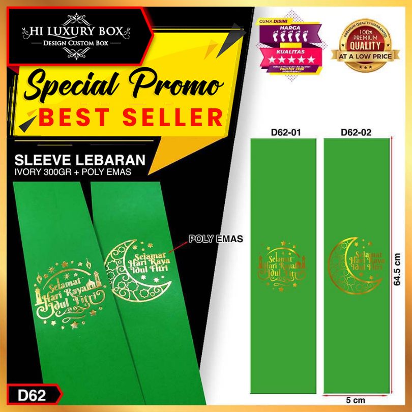 

Sleeve Kue/Paper Belt Lebaran/Sleeve Kotak/SLeeve Idul Fitri|D62