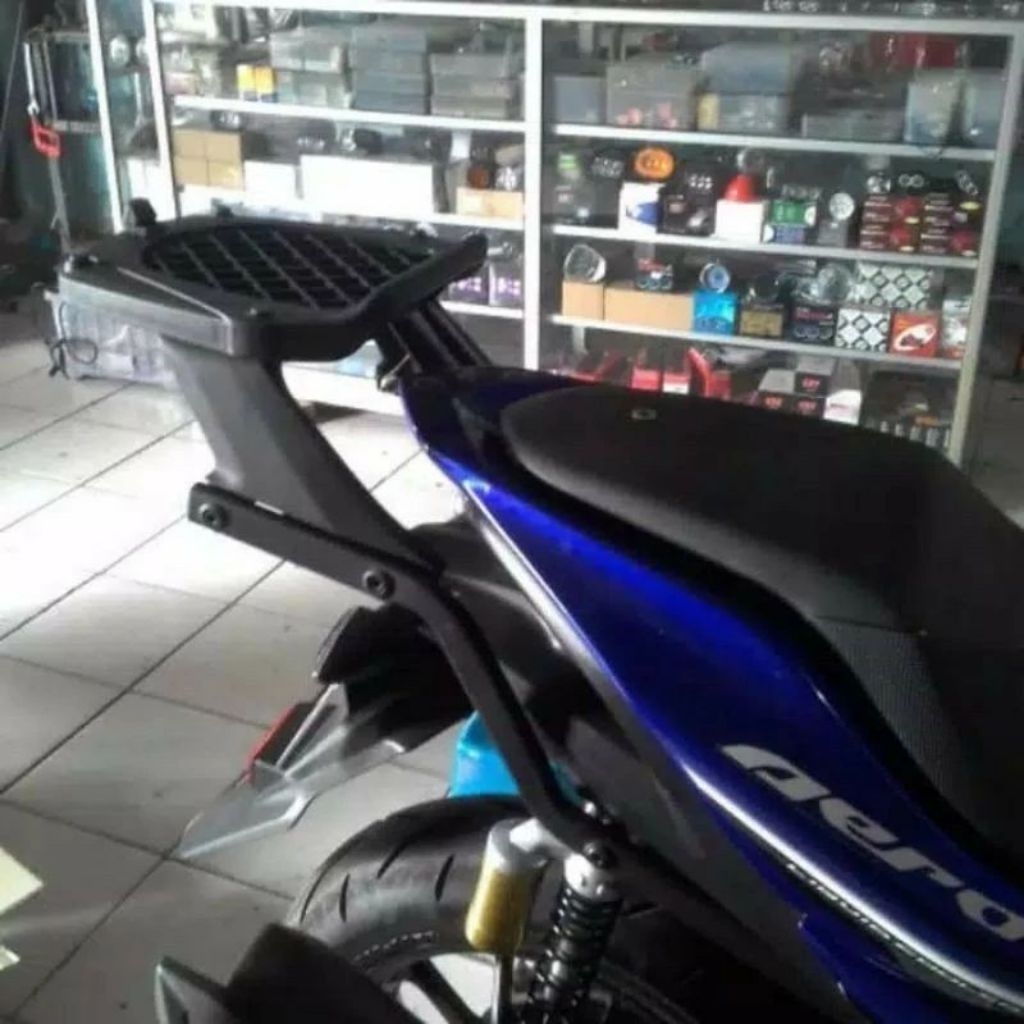 Braket top box HRWR Yamaha Aerox 155, ALL NEW AEROX 155 Connected