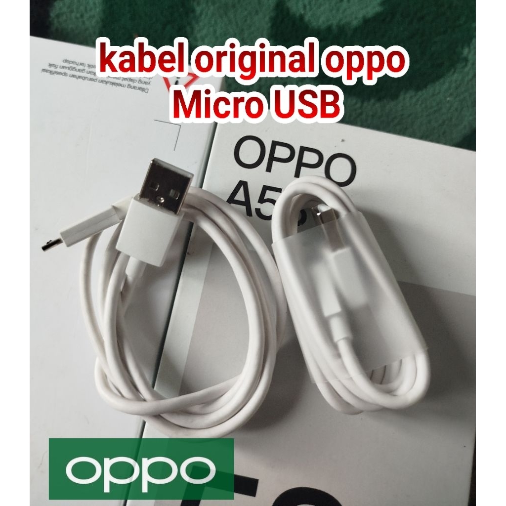Kabel ori bawaan oppo Micro usb
