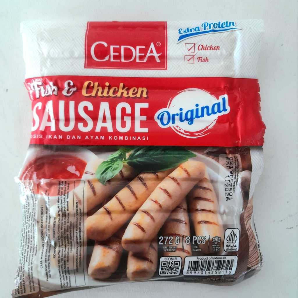 

CEDEA fish & chicken sausage original 272gr