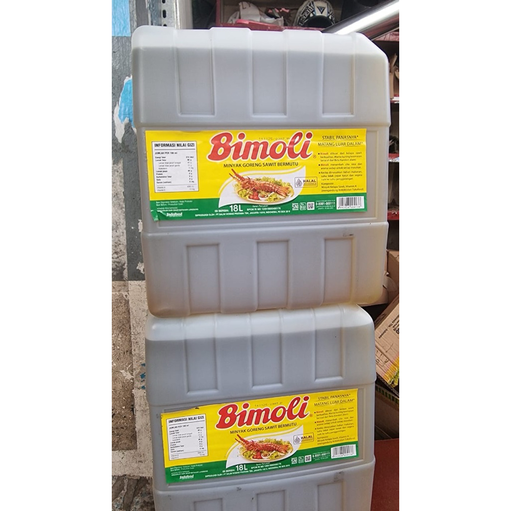 

Bimoli Minyak Goreng 18L jeriken