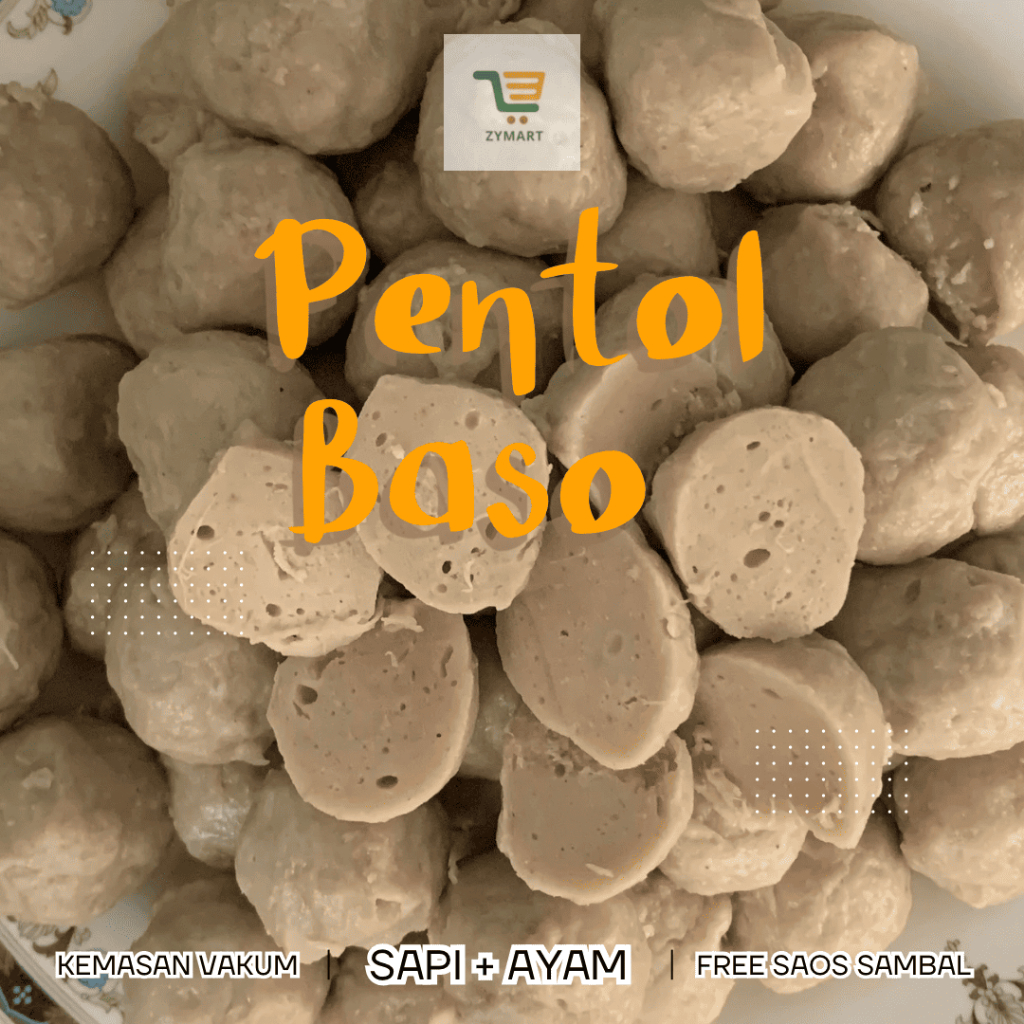 

PENTOL BASO DAGING SAPI + AYAM ISI 25pcs FREE 2 SAOS SAMBAL KEMASAN VAKUM