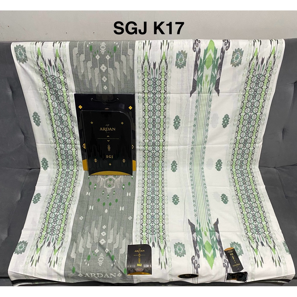Sarung ARDAN SGJ Gold Songket Gunung Jacquard